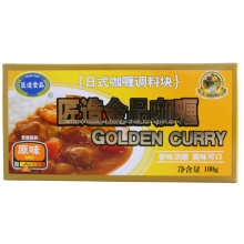 100g Golden Japanese Curry Cube Original Flavor